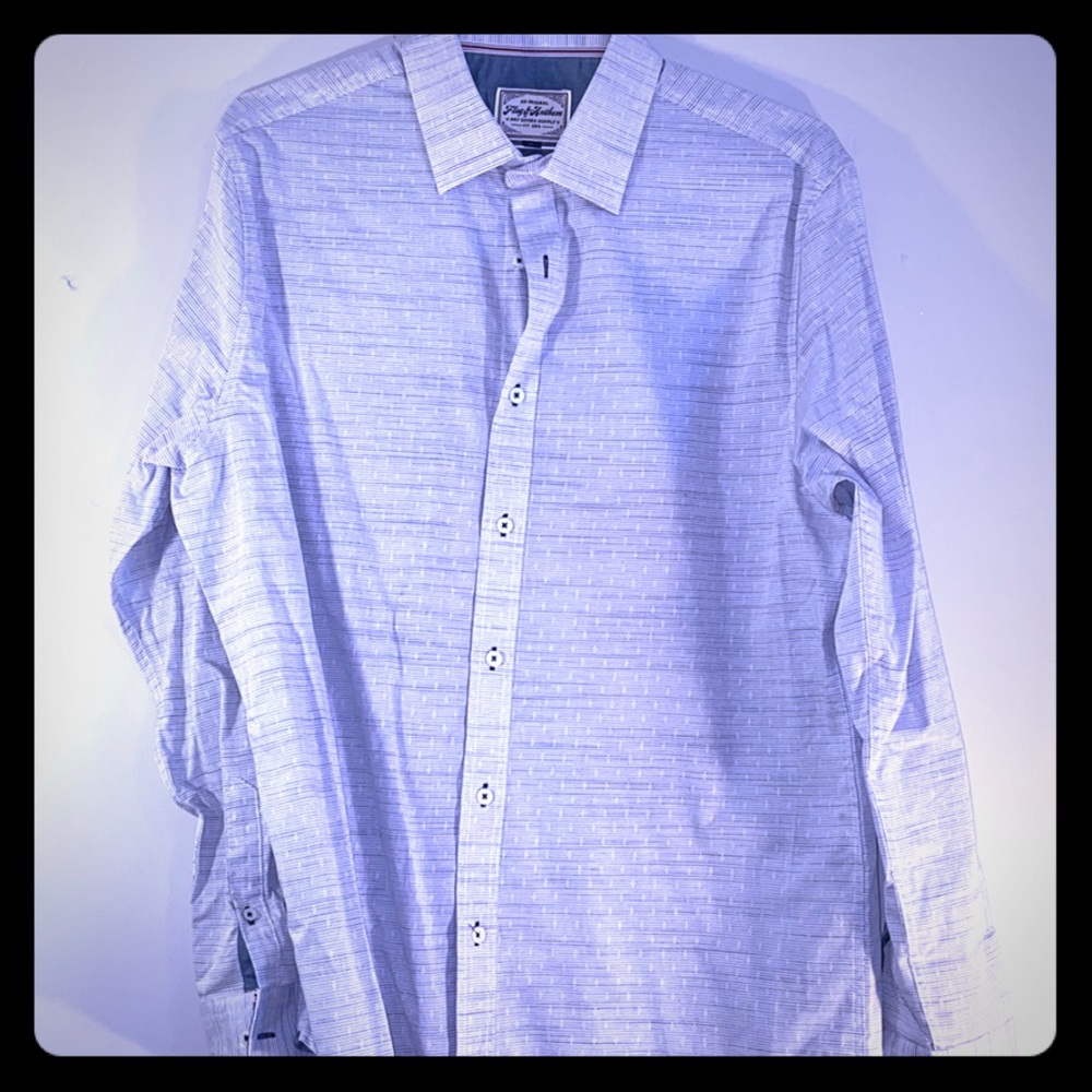 Flag and Anthem men’s white mens dress shirt